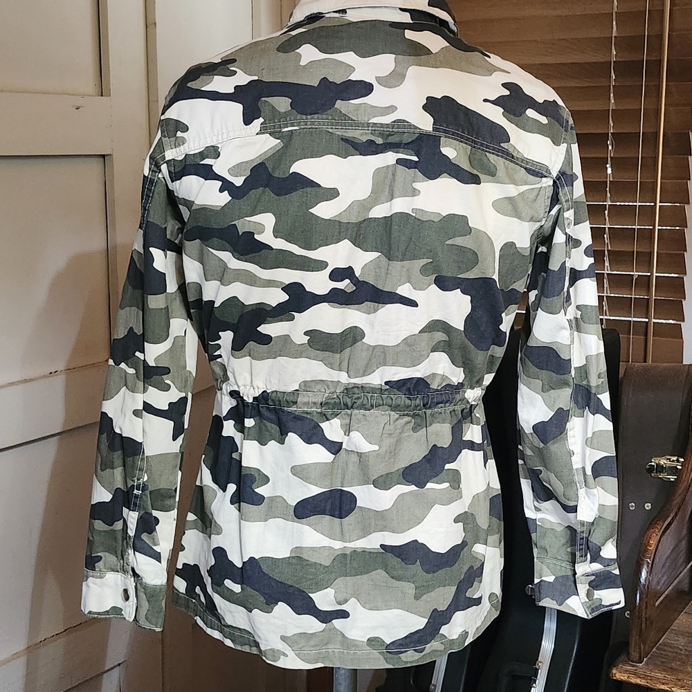 Unique Divided Hm Paramilitary Light Jacket In Un… - image 3